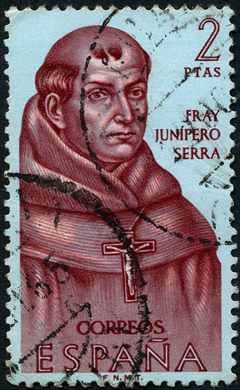 Espanha - 1963 - Forjadores de America Fray Junipero Serra - 2Pta