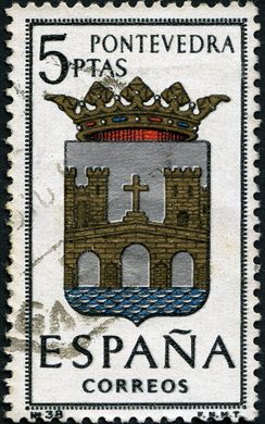 Espanha - 1964 - Escudos Pontevedra - 5Ptas