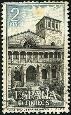Espanha - 1964 - Monasterios Santa Maria de Huerta - 2Ptas