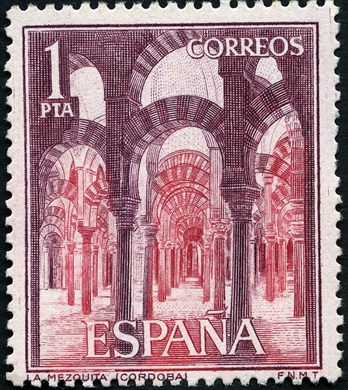 Espanha - 1964 - Turismo La Mezquita Cordoba - 1Ptas