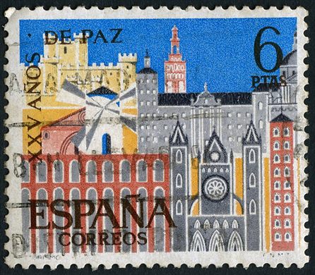 Espanha - 1964 - XXV Anos de Paz - Turismo - 6Ptas