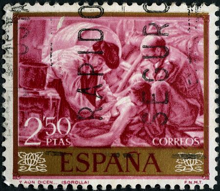 Espanha - 1964 - Dia del Sello - Sorolla - Y Aun Dicen - 2Pta50