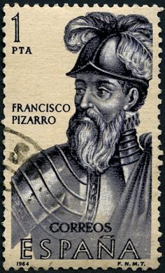 Espanha - 1964 - Forjadores de America Pizarro - 1Pta