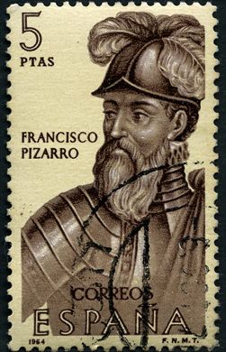 Espanha - 1964 - Forjadores de America Pizarro - 5Pta