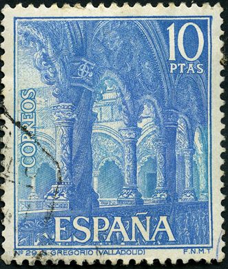 Espanha - 1965 - Turismo San Gregorio Valladolid - 10Ptas