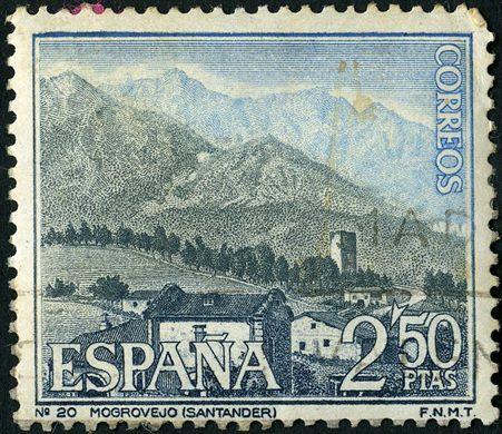 Espanha - 1965 - Turismo Mogrovejo Santander - 2.50Ptas