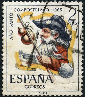 Espanha - 1965 - Ano Santo Compostelano - 2Pta