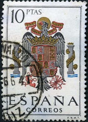 Espanha - 1966 - Escudo de Espanha - 10Ptas