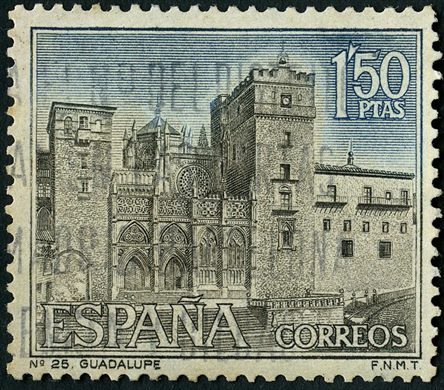 Espanha - 1966 - Turismo Guadalupe - 1.50Ptas