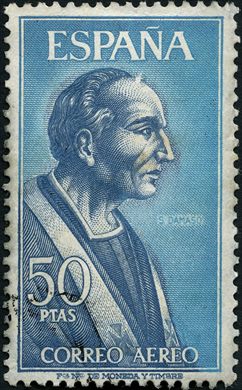 Espanha - 1966 - Personajes Espanoles - S Damaso - 50Ptas
