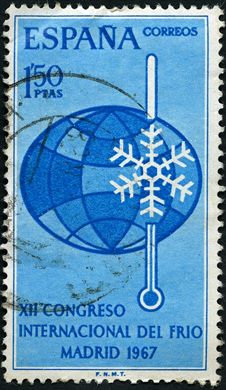 Espanha - 1967 - XII Congreso Internacional del Frio Madrid - 1.50Ptas