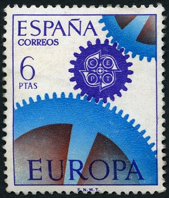 Espanha - 1967 - Europa CEPT - 6Ptas