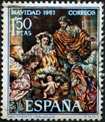 Espanha - 1967 - Natal - Nacimiento Salzillo - 1.50Ptas