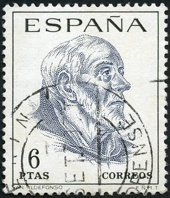 Espanha - 1967 - Centenarios Celebridades San Ildefonso - 6Ptas