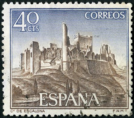Espanha - 1968 - Castelos de Espanha Escalona - 40Cts