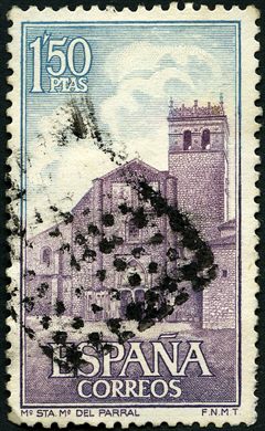 Espanha - 1968 - Monasterios Sta Maria del Parral Fachada - 1.50Ptas