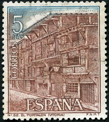 Espanha - 1970 - Turismo El Portalon Vitoria - 5Ptas