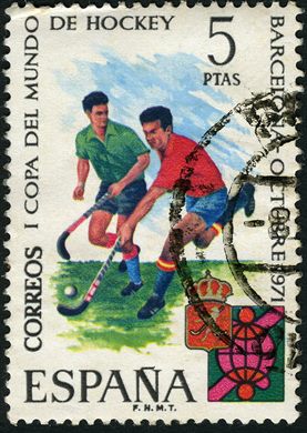 Espanha - 1971 - I Copa do Mundo de Hoquei - 5Ptas