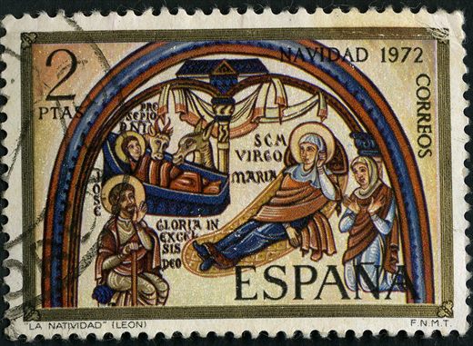 Espanha - 1972 - Natal Natividade Leon - 2Ptas