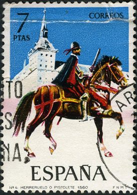 Espanha - 1973 - Uniformes Militares Herreruelo Pistolete - 7Ptas