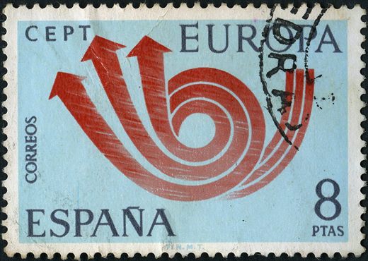 Espanha - 1973 - Europa CEPT - 8Ptas