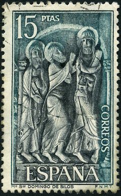 Espanha - 1973 - Monasterios Santo Domingo de Silos - 15Ptas