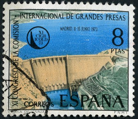 Espanha - 1973 - XI Congreso Internacional Grandes Presas - 8Ptas