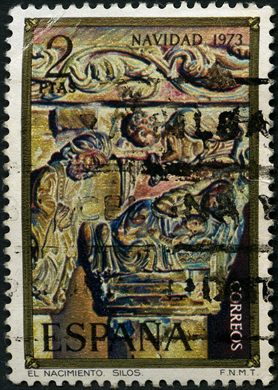 Espanha - 1973 - Natal - El Nacimiento Silos - 2Ptas