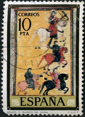 Espanha - 1975 - Codices Beato Burgo de Osma - 10Ptas