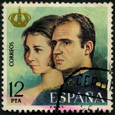 Espanha - 1976 - Juan Carlos I e Sofia - 12Ptas