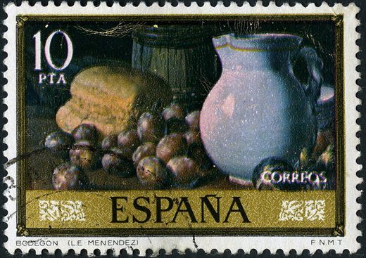 Espanha - 1976 - Bodegones de Menendez - 10Ptas