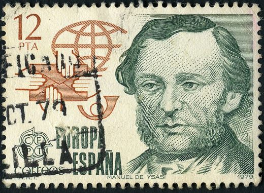 Espanha - 1979 - Europa CEPT Manuel de Ysasi - 12Ptas