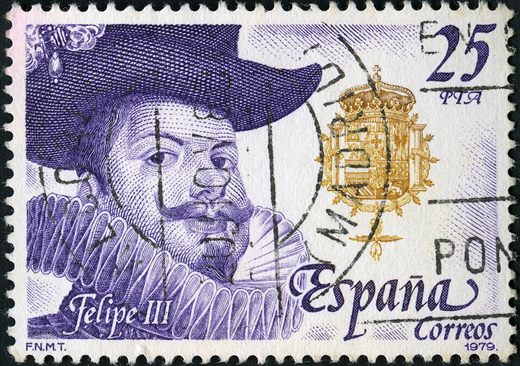 Espanha - 1979 - Reyes de Espana - Felipe III - 25Ptas