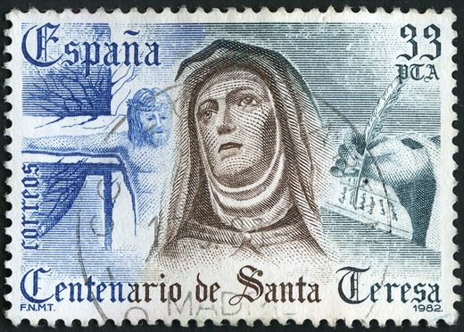 Espanha - 1982 - IV Centenario de Santa Teresa - 33Ptas
