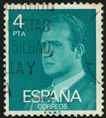 Espanha - 1982 - Basica Juan Carlos I - 4Ptas