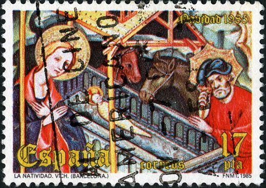 Espanha - 1985 - Natal La Natividad Vich - 17Ptas