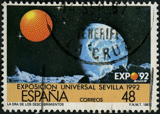Espanha - 1987 - Expo 92 Sevilha - Era de los Descubrimientos - 48Ptas