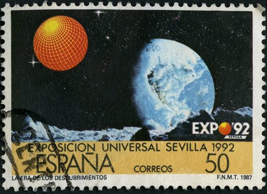 Espanha - 1987 - Expo 92 Sevilha - Era de los Descubrimientos - 50Ptas