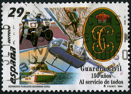 Espanha - 1994 - Guardia Civil 150 Anos - 29Ptas