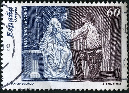 Espanha - 1996 - Literatura Espanhola Don Juan Tenorio - 60Ptas
