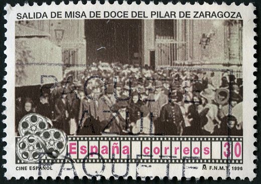 Espanha - 1996 - Cinema Espanhol - Salida de Misa de Doce - 30Ptas