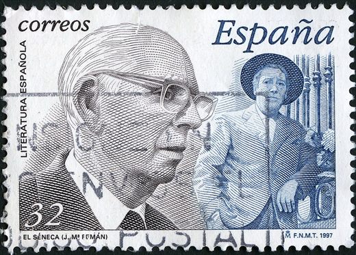 Espanha - 1997 - Literatura Espanhola Peman - 32Ptas