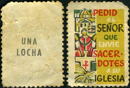 Espanha - Sem Data - Igreja Catolica - Pedid al Senor que Envie Sacerdotes - 1Locha