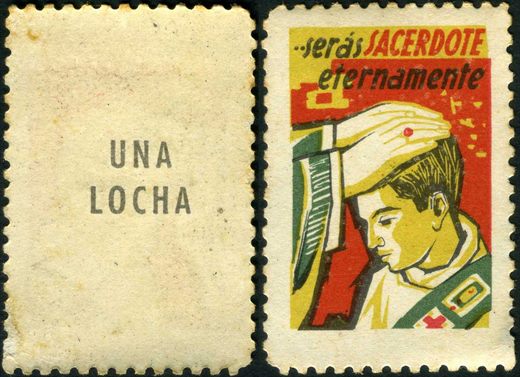 Espanha - Sem Data - Igreja Catolica - Seras Sacerdote Eternamente - 1Locha