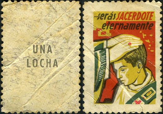 Espanha - Sem Data - Igreja Catolica - Seras Sacerdote Eternamente - 1Locha