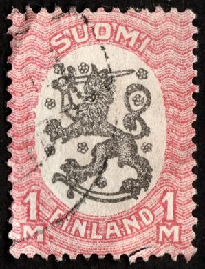 Finlandia - 1917 - Leao Saarinen Helsinki Issue - 1Mk