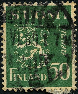 Finlandia - 1930 - Brasao Leao Modelo 30 - 50P