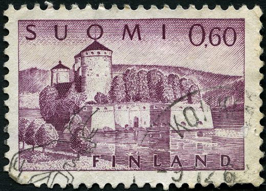 Finlandia - 1963 - Castelo de Olavinlinna - 0.60Mk