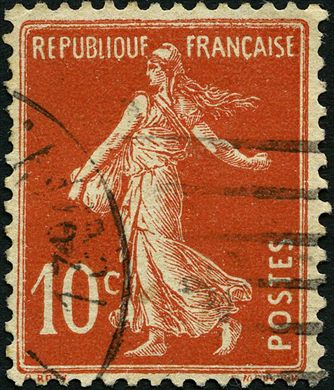 Franca - 1907 - Tipo Semeuse Camee - 5C
