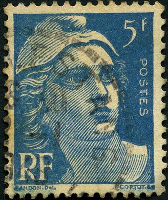 Franca - 1945 - Marianne de Gandon - 5F